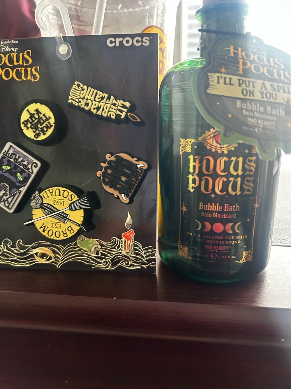 Hocus Pocus Green Bubble Bath and Croc Charms bundle!